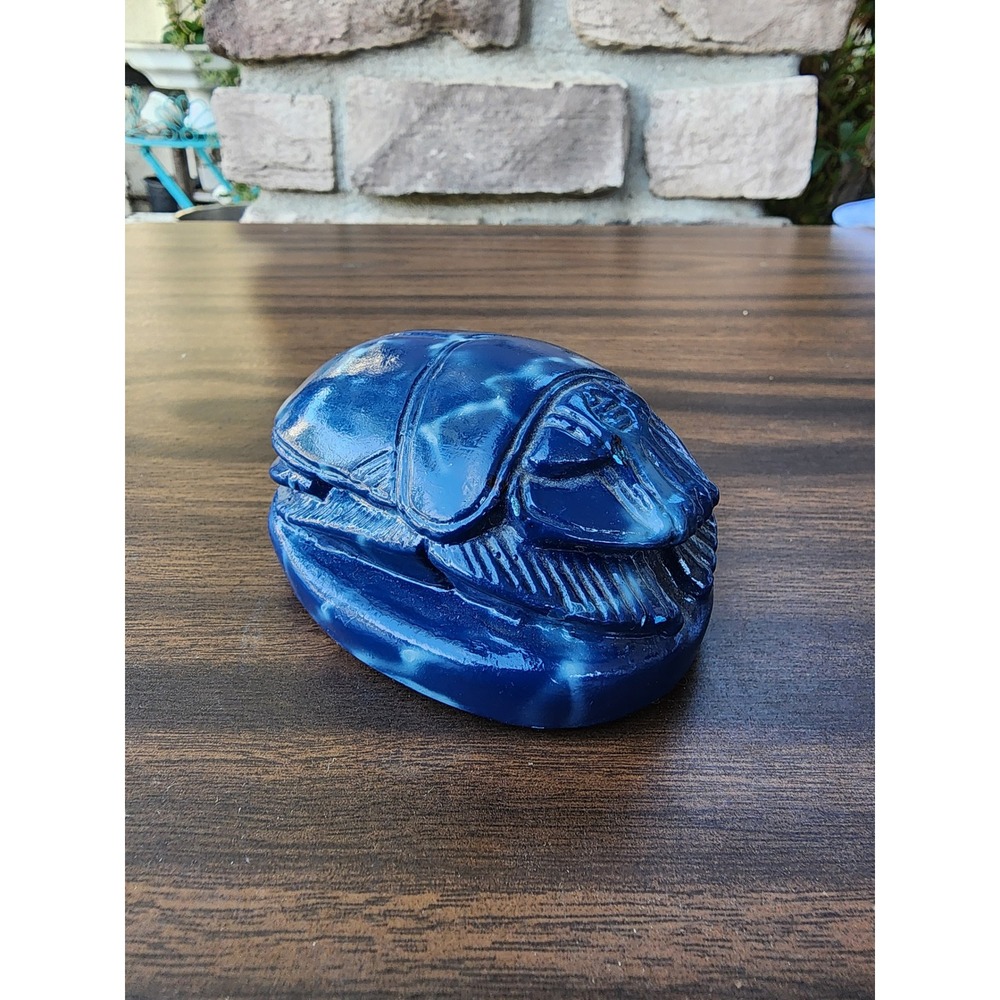 Blue Beetle Decoration Paperweight